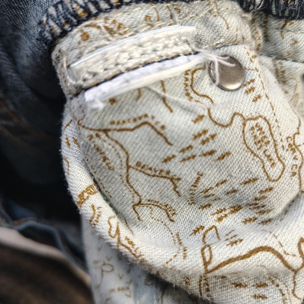 Ariat Jeans Men 30x34 Blue Flare Leg M5 Buffalo Nickel Bootcut Medium Wash Denim - Picture 11 of 13